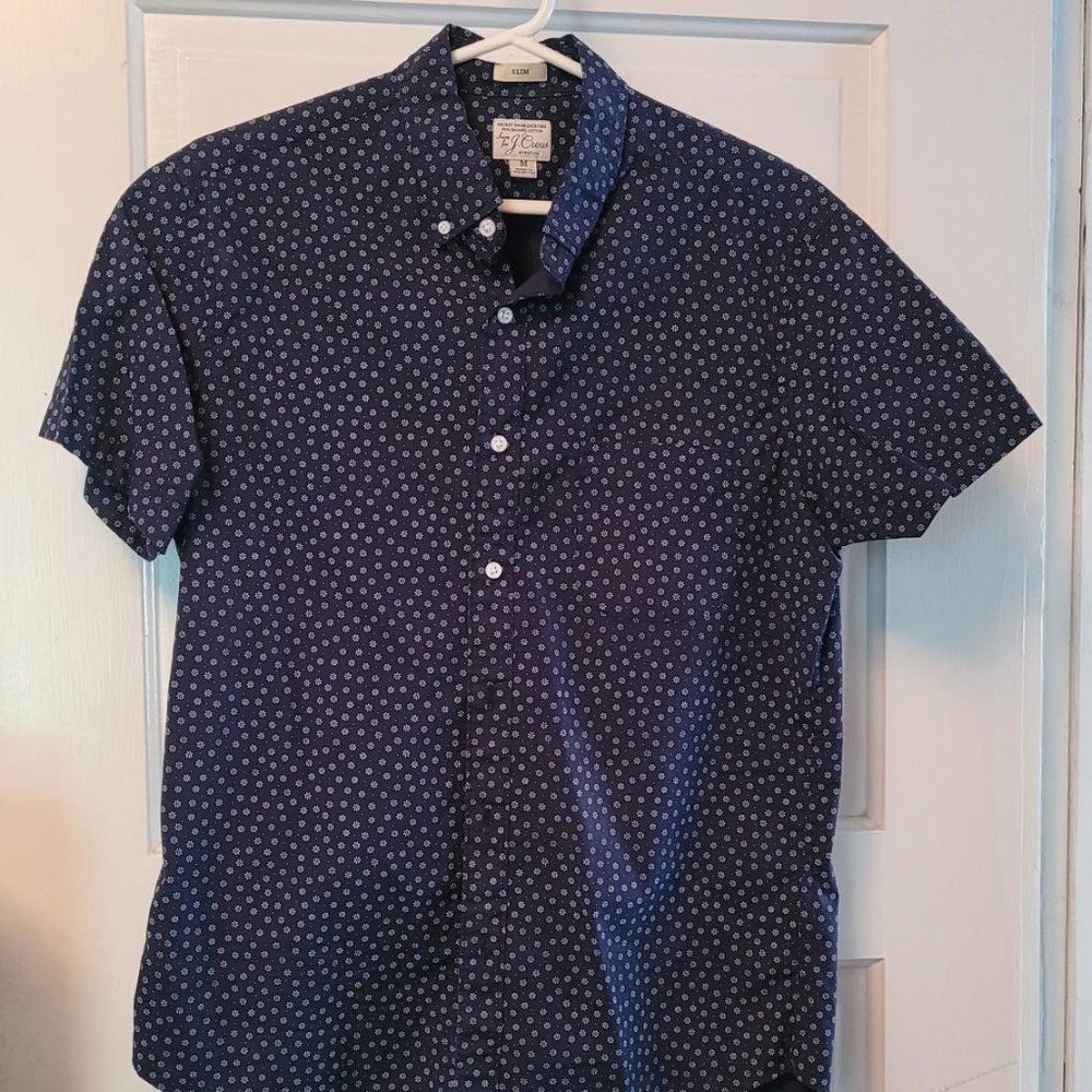 J.Crew Slim Short Sleeve Woven